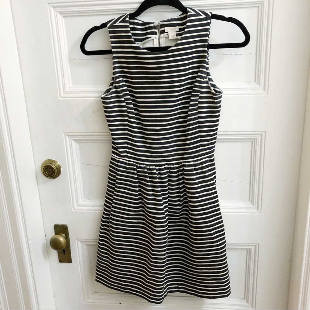 👒Parisian👒 striped J. Crew dress!